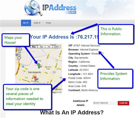 what is my ip address location and zip code